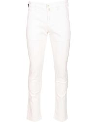 Jacob Cohen - "Bobby" Slim-Fit Chino Trousers - Lyst