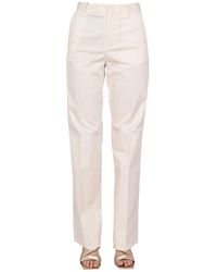 DSquared² - Tailored Straight Leg Pants With Hook - Lyst