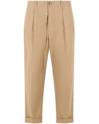 Ami Paris - 'Carrot' Cotton Pants - Lyst