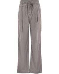 Herno - Stretch Nylon Trousers - Lyst