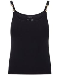 Gucci - Crêpe Jersey Top With Hook - Lyst
