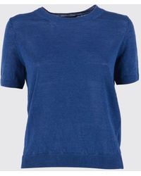 Weekend by Maxmara - Linen Crew-Neck Sweater - Lyst