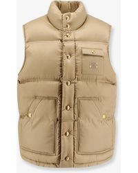 Celine - Sleeveless Down Jacket With Triomphe Patch - Lyst