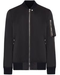Rick Owens - Padded Bomber Jacket With Zip - Lyst