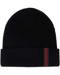 Gucci - Wool Beanie Hat - Lyst
