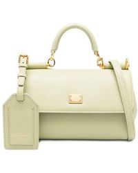 Dolce & Gabbana - My Sicily Mini Leather Handbag - Lyst