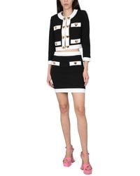 Moschino - Heart Buttons Crepe Jacket - Lyst