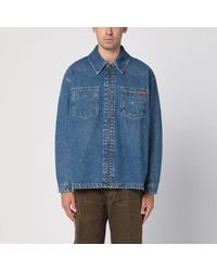 Martine Rose - Reversible Denim Zip Jacket - Lyst