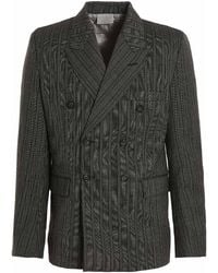VTMNTS - Blazer 'tonal Double Breasted Tailored' - Lyst