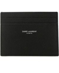 Saint Laurent - Ysl Monogram Credit Card Case - Lyst