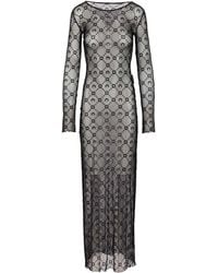 Marine Serre - Long Dress Moonogram - Lyst