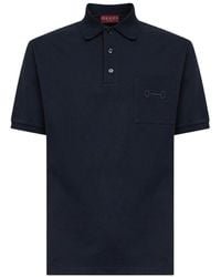 Gucci Embroidered Bee Polo Shirt in Black for Men | Lyst