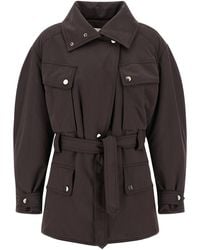 ANDAMANE - Xandra Jacket Puffer Jackets Brown - Lyst