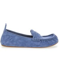 Acne Studios - Loafers, Suede Calf Leather - Lyst