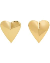Alaïa - Le Coeur Torn Earrings - Lyst