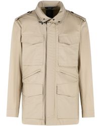 Fay - 'Field' Cotton Poplin Jacket - Lyst