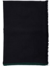 Gucci - Solid Colour Cotton And Polyester Blend Scarf - Lyst