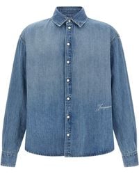 Jacquemus - De-Nimes Simon Denim Shirt - Lyst