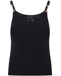 Gucci - Crêpe Jersey Top With Hook - Lyst