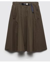 Prada - Skirt Military - Lyst