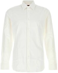 Gucci - Stretch Cotton Poplin Shirt - Lyst