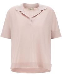 Herno - Cotton Blend Jersey Polo - Lyst
