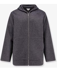 Bottega Veneta - Wool Jacket With Hood - Lyst