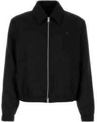 Ami Paris - Ami Wool Bomber Jacket - Lyst