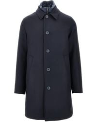 Herno - Wool Coat - Lyst