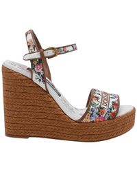 Dolce & Gabbana - Wedge Sandals - Lyst