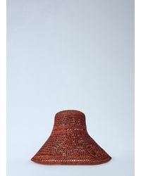 Chloé - Chloé Raffia Capeline Hat - Lyst