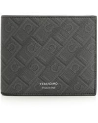 Ferragamo - Monogram Bifold Wallet - Lyst
