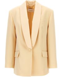 Zimmermann - Illustration Shawl Tux Jacket' Blazer - Lyst