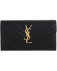 Saint Laurent - Wallets & Purses - Lyst