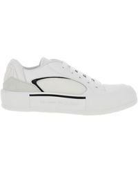 McQueen - 'Neoprene Canvas' Sneakers - Lyst