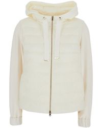 Herno - Down Jacket With Drawstring Hood And Quilted Design - Lyst