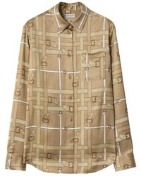 Burberry - Tops - Lyst
