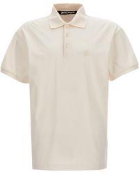 Palm Angels - 'Monogram' Polo Shirt - Lyst