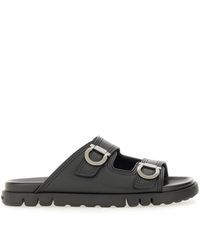 Ferragamo - Doublestrap Sandal - Lyst