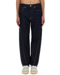Lanvin - Twisted Fit Jeans - Lyst
