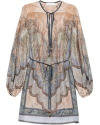 Zimmermann - Wanderlust Silk Tunic - Lyst