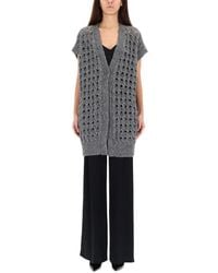 Herno - Vest With Perforated Workmanship - Lyst