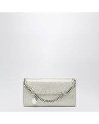 Stella McCartney - Light Lime Falabella Shoulder Wallet Bag - Lyst