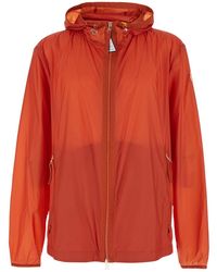 Moncler Genius - 'Hamlin' Jacket With Logo Plaque On The Zip Puller And Logo Patch On The Sleeve - Lyst