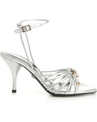 Versace - Leather Sandal - Lyst