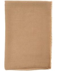Max Mara - Scarf With Fringed Edge - Lyst