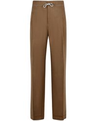 Maison Margiela - Mohair And Wool Trousers - Lyst