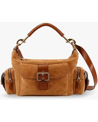 Chloé - Camera Bag Suede Shoulder Bag - Lyst