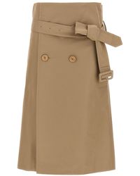 Vetements - 'Deconstructed Trenchcoat' Skirt - Lyst