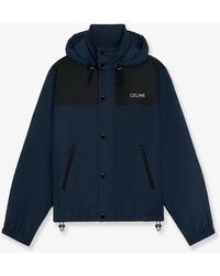 Celine - Bicolor Nylon Jacket - Lyst